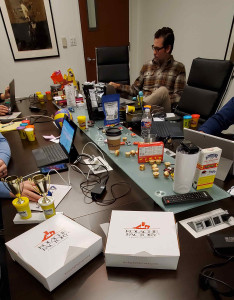 Clients work on their Franchise Operations Manual with FranMan staff.