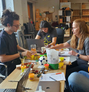 Clients work on their Franchise Operations Manual with FranMan staff.